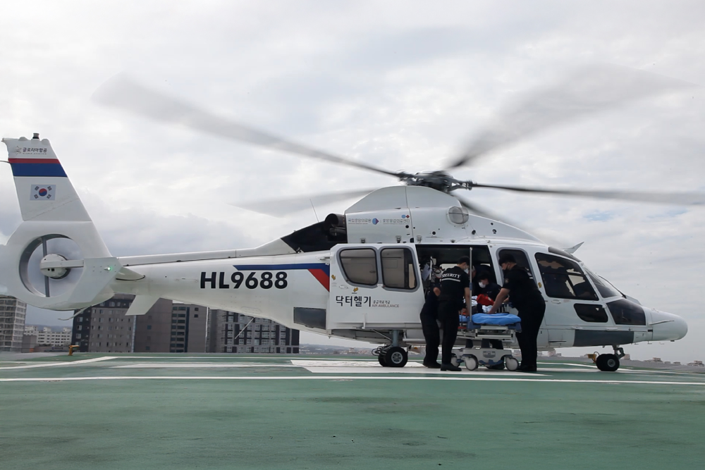 제주한라병원 닥터헬기